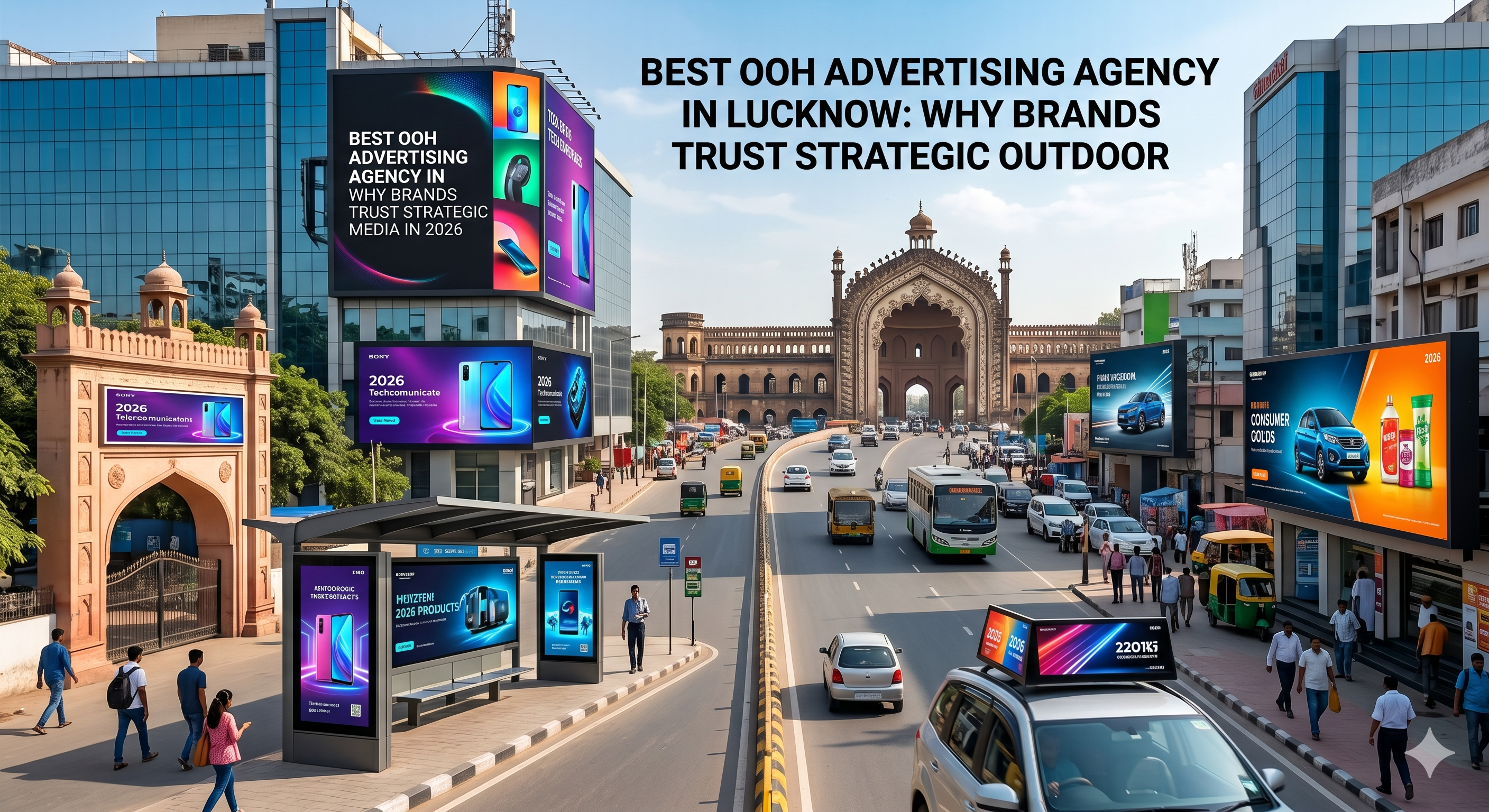 Best OOH Advertising Agency in Lucknow: Why Brands Trust Strategic Outdoor Media in 2026