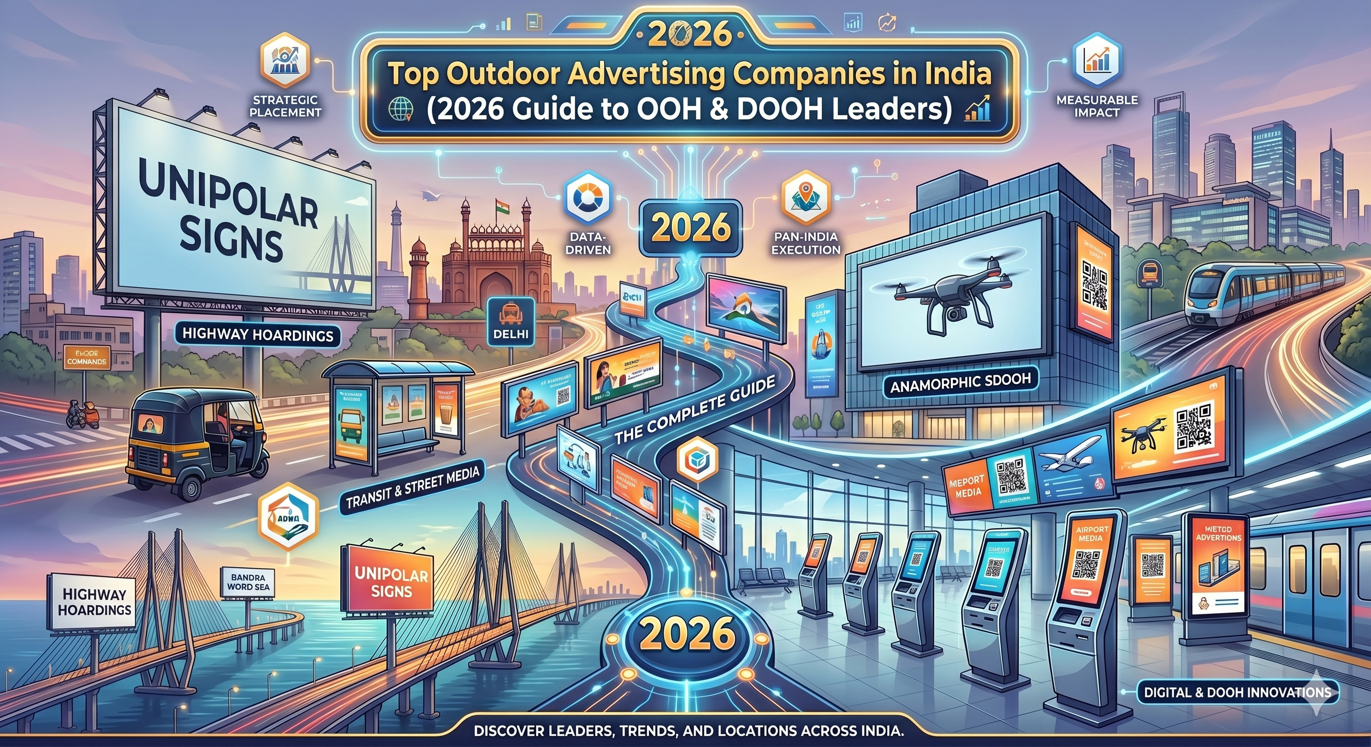 Top Outdoor Advertising Company in India (Why Big Banner Media Leads in 2026)
