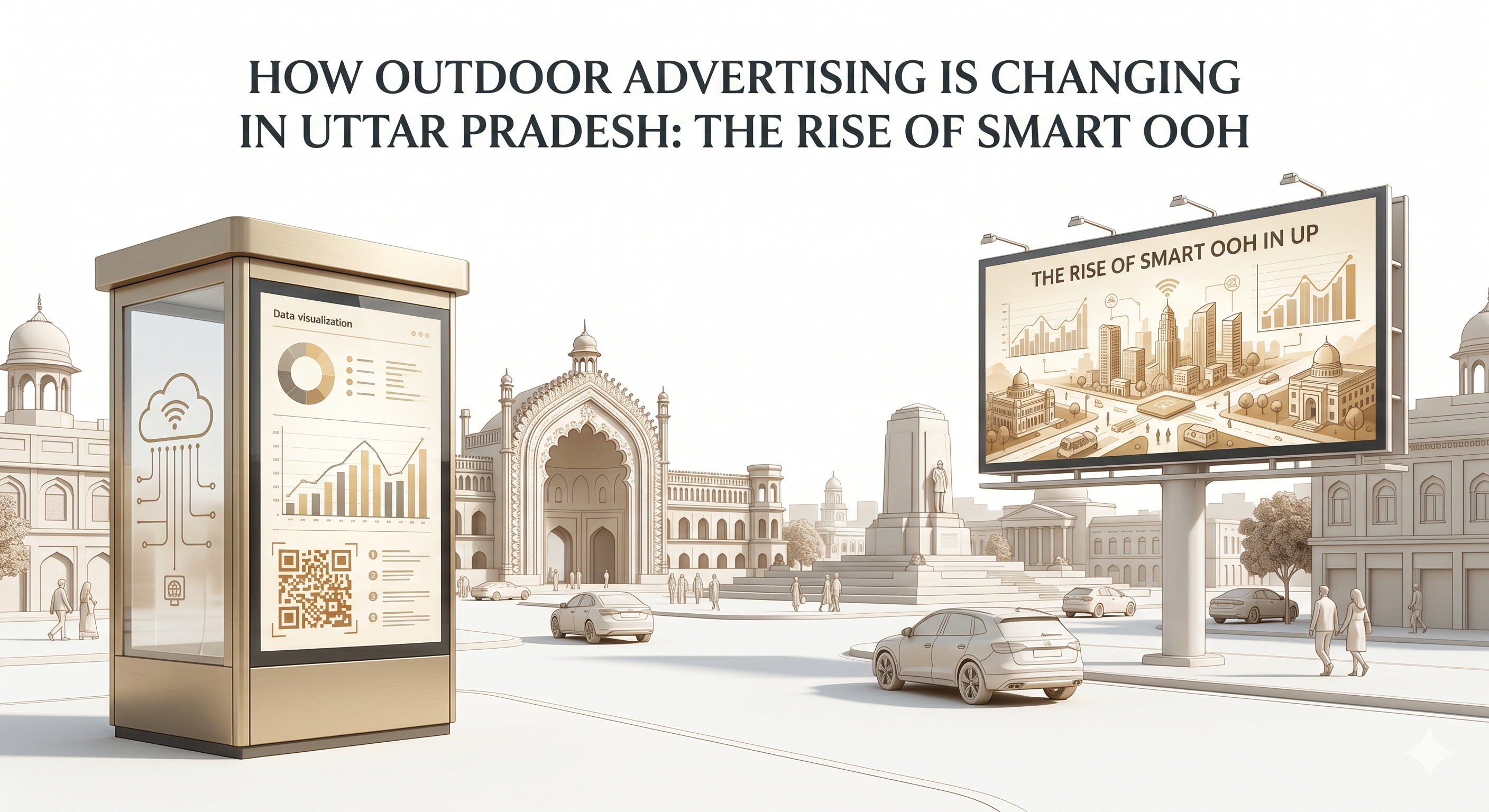 How Outdoor Advertising Is Changing in Uttar Pradesh: The Rise of Smart OOH Advertising