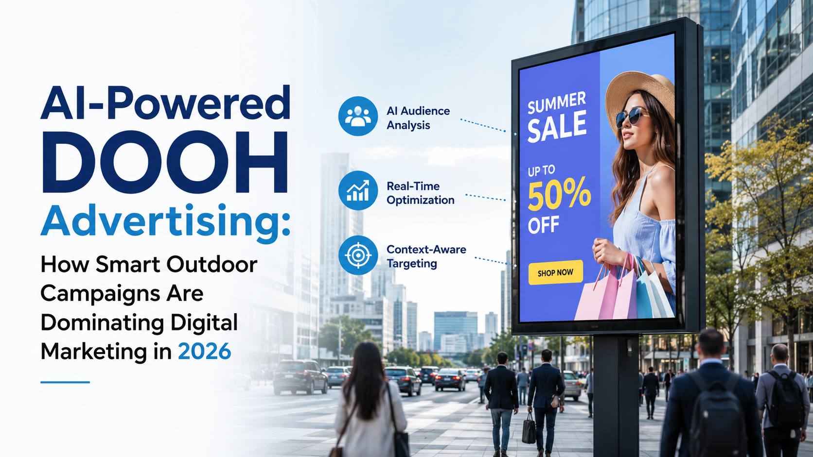 AI-Powered DOOH Advertising: How Smart Outdoor Campaigns Are Dominating Digital Marketing in 2026