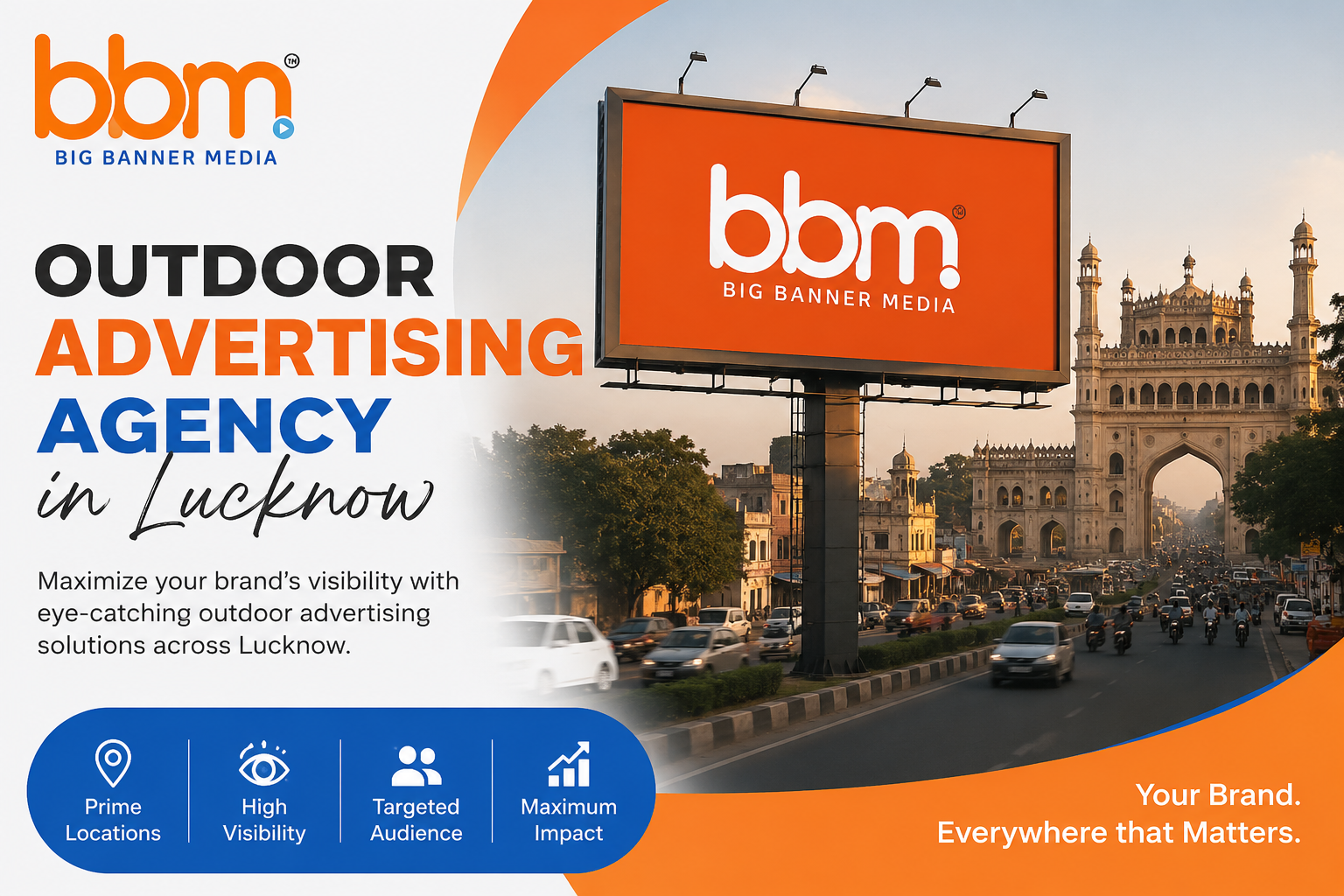 Outdoor Advertising Agency in Lucknow | BBM - Big Banner Media
